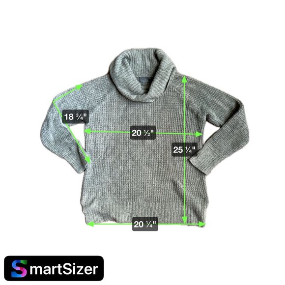 Barefoot Dreams Sweater Womens M CozyChic Lite Gray Cowl Turtleneck Soft Texture - Picture 2 of 7